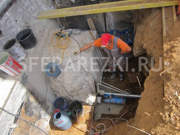 Алмазное бурение отверстий в бетоне | Компания \"Сфера Резки\"